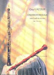 Chanson Modale pour hautbois et piano - Guy Lacour