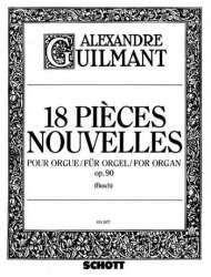 18 pieces nouvelles op.90 : pour -Alexandre Guilmant