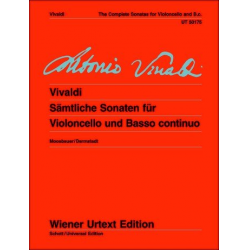 9 Sonaten : für Violoncello und Bc - Antonio Vivaldi