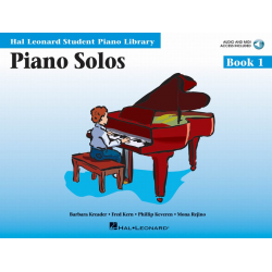 Piano Solos Book 1 - Barbara Kreader