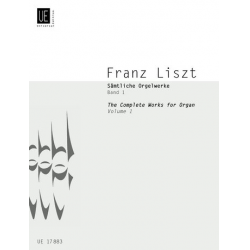 Sämtliche Orgelwerke Band 1 : - Franz Liszt