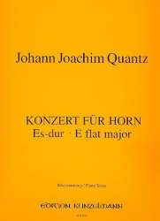 Konzert Es-Dur : für Horn und - Johann Joachim Quantz