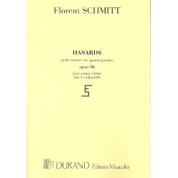 Hasards : petit concert en quatre -Florent Schmitt