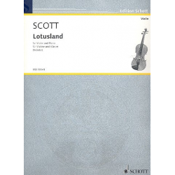 Lotusland : für Violine und Klavier - Cyril Scott / Arr. Fritz Kreisler