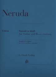Sonate a-Moll : für Violine und Bc - Johann Baptist Georg Neruda
