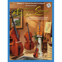 Introduction to Artistry in Strings - Violin + CD -Robert S. Frost