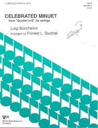 Celebrated Minuet for flute and piano -Luigi Boccherini / Arr.Forrest L. Buchtel