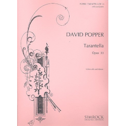 Tarantella op.33 : für Violoncello - David Popper