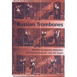 Russian Trombones für 3 Posaunen -Volksweise / Arr.Eric Kania