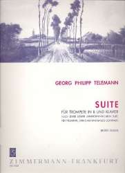 Suite : für Trompete und Klavier - Georg Philipp Telemann