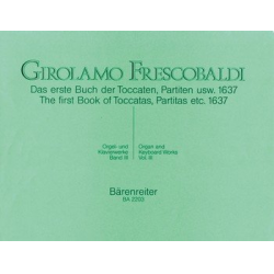 Orgel- und Klavierwerke Band 3 : - Girolamo Frescobaldi