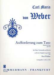 Aufforderung zum Tanz op.65 : Rondo - Carl Maria von Weber / Arr. Kurt Walther