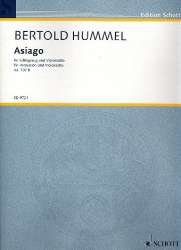 Asiago op.107b : für Violoncello - Bertold Hummel