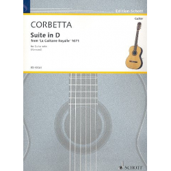Suite in D : for guitar - Francesco Corbetta