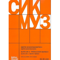 Suite op.6  und  Fröhlicher Marsch : - Dmitri Shostakovitch / Schostakowitsch
