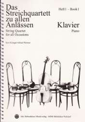 Das Streichquartett zu allen Anlässen Band 1 - Klavierbegleitung - Alfred Pfortner