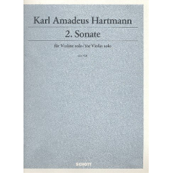 SONATE NR.2 : FUER VIOLINE SOLO - Karl Amadeus Hartmann