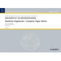 Sämtliche Orgelwerke Band 3 - Heinrich Scheidemann