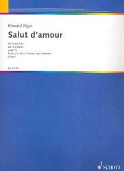 Salut d'amour op.12 : für Violine, - Edward Elgar / Arr. Wolfgang Birtel