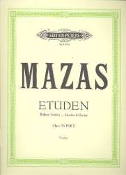 Etüden op.36 Band 2 : für Violine - Jacques Mazas