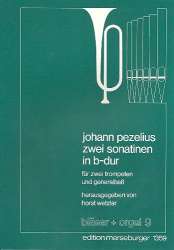 2 Sonaten in B-Dur : für - Johann Christoph Pezel