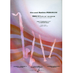 Trio B-Dur Nr.2 : -Giovanni Battista Pergolesi