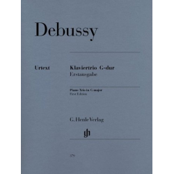 Klaviertrio G-Dur Lesure Nr.3 -Claude Achille Debussy