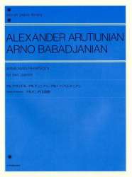 Armenian Rhapsody : for 2 pianos - Alexander Arutjunjan