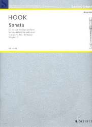 Sonata G major : for descant - James Hook