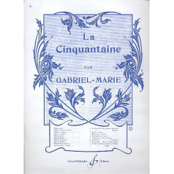 La Cinquantaine : for violon et piano - Gabriel Prosper Marie