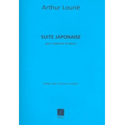 Suite japonaise : pour soprano et piano - Arthur Lourie