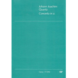 KONZERT A-MOLL QV5:236 : - Johann Joachim Quantz
