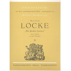 The broken Consort Band 2 : - Matthew Locke