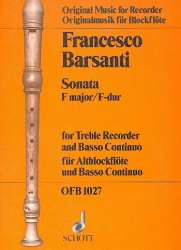 Sonate F-Dur : für - Francesco Barsanti