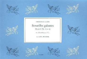 Sonatilles galantes op.6 Band 2 - Esprit Philippe Chèdeville