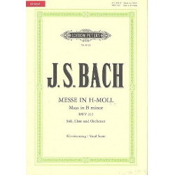 Messe h-Moll BWV232 : - Johann Sebastian Bach