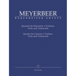 Quintett : für Klarinette in B und Streichquartett - Giacomo Meyerbeer