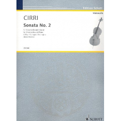 Sonate G-Dur Nr.2 : für Violoncello - Giovanni Battista Cirri