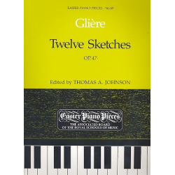 Twelve Sketches, Op.47 - Reinhold Glière