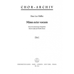 Missa octo vocum : für gem Chor - Hans Leo Hassler
