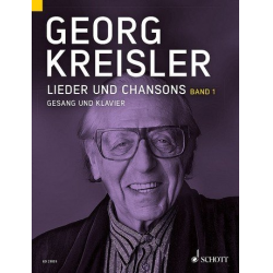 Lieder und Chansons Band 1 für Gesang - Georg Kreisler