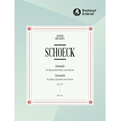 Sonate op.41 : für Baßklarinette - Othmar Schoeck