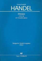 Der Messias HWV56 (mit Variantensätzen) - Klavierauszug -Georg Friedrich Händel (George Frederic Handel) / Arr.Ton Koopman