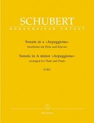 Sonate a-Moll D821 : - Franz Schubert