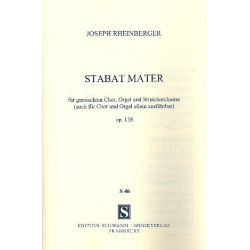Stabat mater op.138 : für - Josef Gabriel Rheinberger