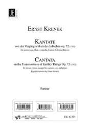 Kantate op.72 : für Sopran, Chor - Ernst Krenek