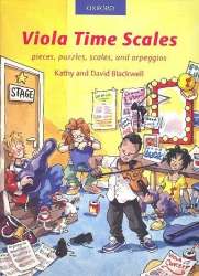 Viola Time Scales : for viola - David Blackwell / Arr. Kathy Blackwell