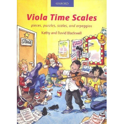 Viola Time Scales : for viola -David Blackwell / Arr.Kathy Blackwell