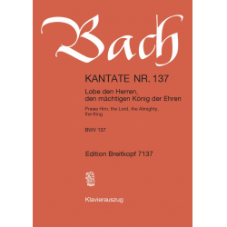 Lobe den Herren : - Johann Sebastian Bach / Arr. Günter Raphael