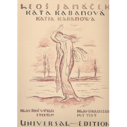 Katja Kabanova : Klavierauszug (dt/ts) -Leos Janacek